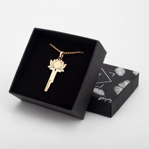 Lotus Flower - Chastity Key Locket - Chastity Keyholder - Oxy-shop