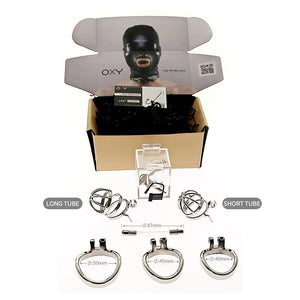 Chastity Discovery Set - Locked in Steel - Oxy-shop