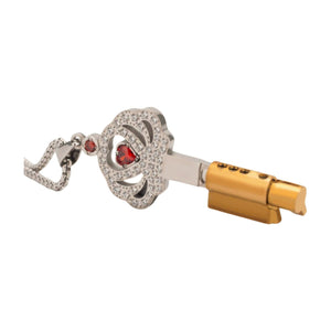 👑 Diamonds Crown - Chastity Key Locket - Real Moisssanite Diamonds - Oxy-shop