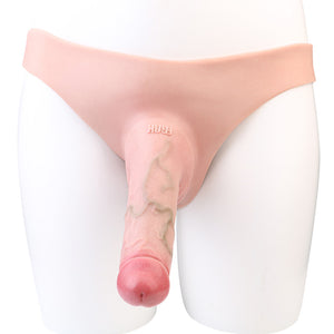 " The Big Boost " - Silicone Panties With Hollow dildo.