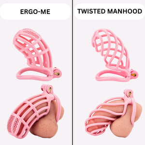 Electric Shock Chastity device - Twisted Manhood & Ergo-Me