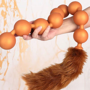 Fox Tail - Large Anal Beads Plug - Oxy - shop