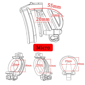 Opening Top Chastity - 3 Sizes - Oxy - shop