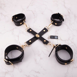 Submissive Bondage Full Set – Quality PU Leather Restraints - Oxy - shop