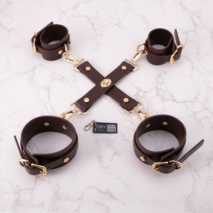 Submissive Bondage Full Set – Quality PU Leather Restraints - Oxy - shop