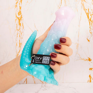 The Dino – Dinosaur - Inspired Dildo with Thick Shaft and Tail - Oxy - shop