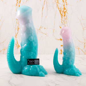 The Dino – Dinosaur - Inspired Dildo with Thick Shaft and Tail - Oxy - shop