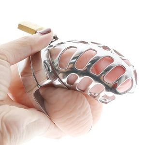 2-in-1 Ball Stretcher Cock Cage CH01 - Oxy-shop