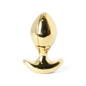 24K Gold Locking Butt Plug - Oxy-shop