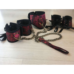 BDSM Bondage set - Slave collar and leash -Bondage-Oxy-shop