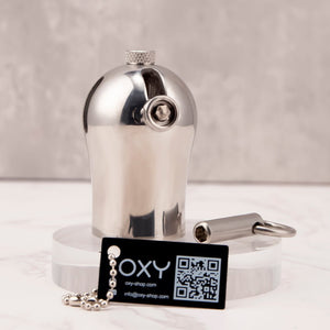 CH38 - PA Chastity cage / Titanium Plug and Bolt - Oxy-shop