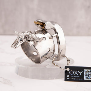 CH52 - Bull Chastity Cage - Open Ended Cock Cage - Oxy-shop