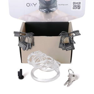 Chastity Device Through Metal Detector - Lock-less - Oxy-shop