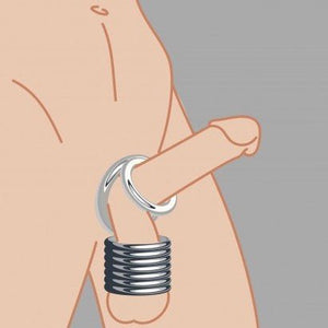 Cobra Cock Ring & Ball Stretcher - 3 Levels - Oxy-shop