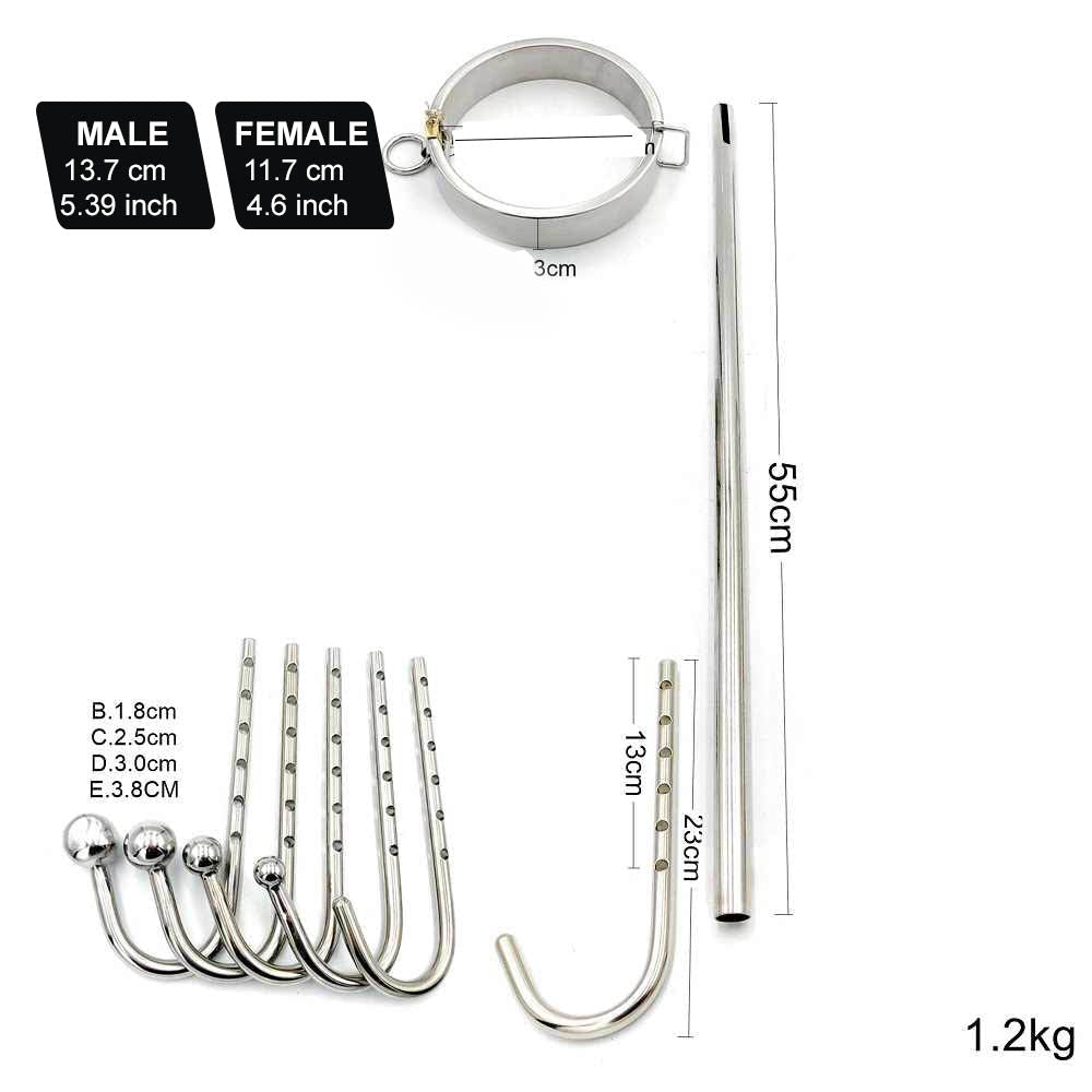 How does Anal Hook with Collar Work for Forced Bondage? - Oxy-shop