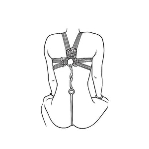 Collar to Anal Hook - Forced bondage - Oxy-shop