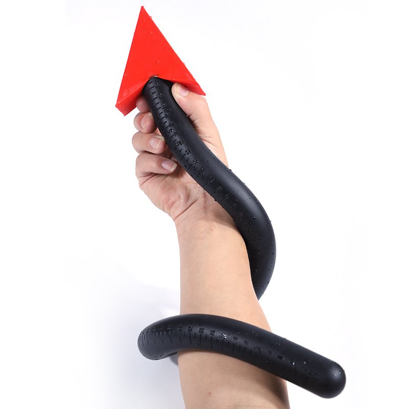 Devil Tail - Anal plug ruler / Compete on the deep! - Oxy-shop