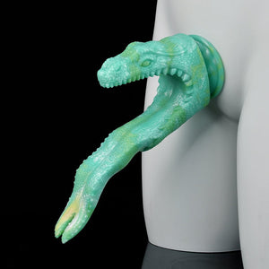 Double Trouble Dragon Tounge Dildo 8.66'' | 22 cm - Oxy-shop