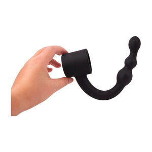 Dual Pleasure - Cock Ring with Anal Plug - Oxy-shop