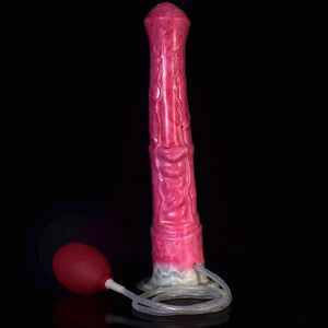 Ejaculating horse Dildo -Squirting anal plug - Oxy-shop