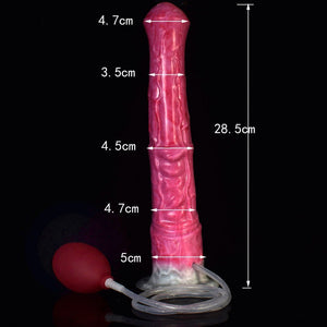 Ejaculating horse Dildo -Squirting anal plug - Oxy-shop