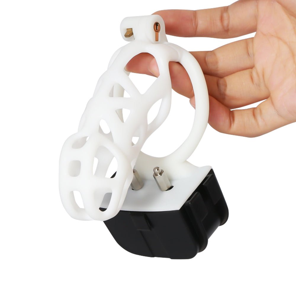 Hands Off Silicone Chastity Cage