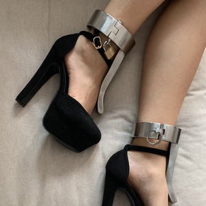 Handmade Ballet Ankle Cuffs - Forced high heels training - Oxy-shop