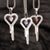💝 Heartkeeper - Chastity Key Locket - Real Moisssanite Diamonds - Oxy-shop