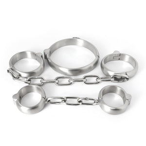 Heavy Duty restraint Set - Smooth & Secure - STEEL - Male or Female Sizes - Oxy-shop