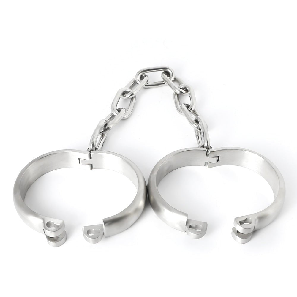 Steel bondage Cuffs 👌 - Oxy-shop