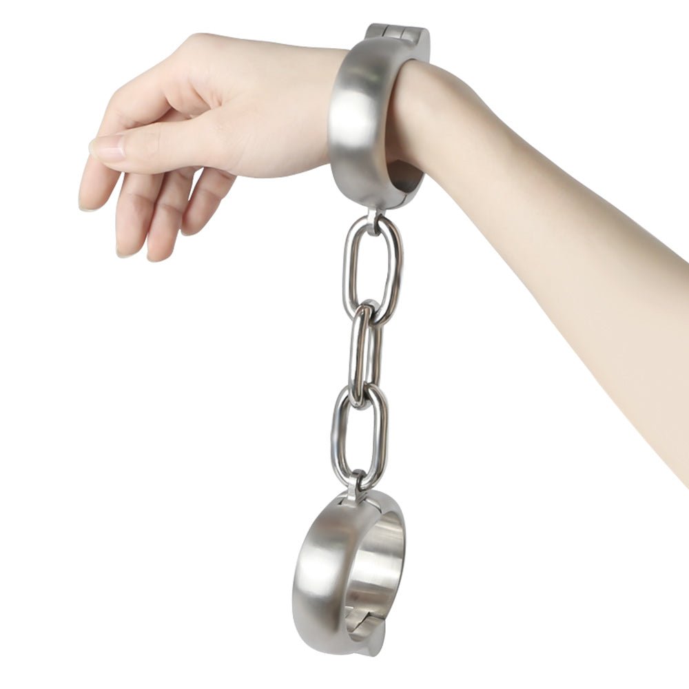 Steel bondage Cuffs 👌 - Oxy-shop