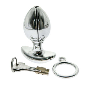 Locking Butt Plug for Anal Chastity - Oxy-shop