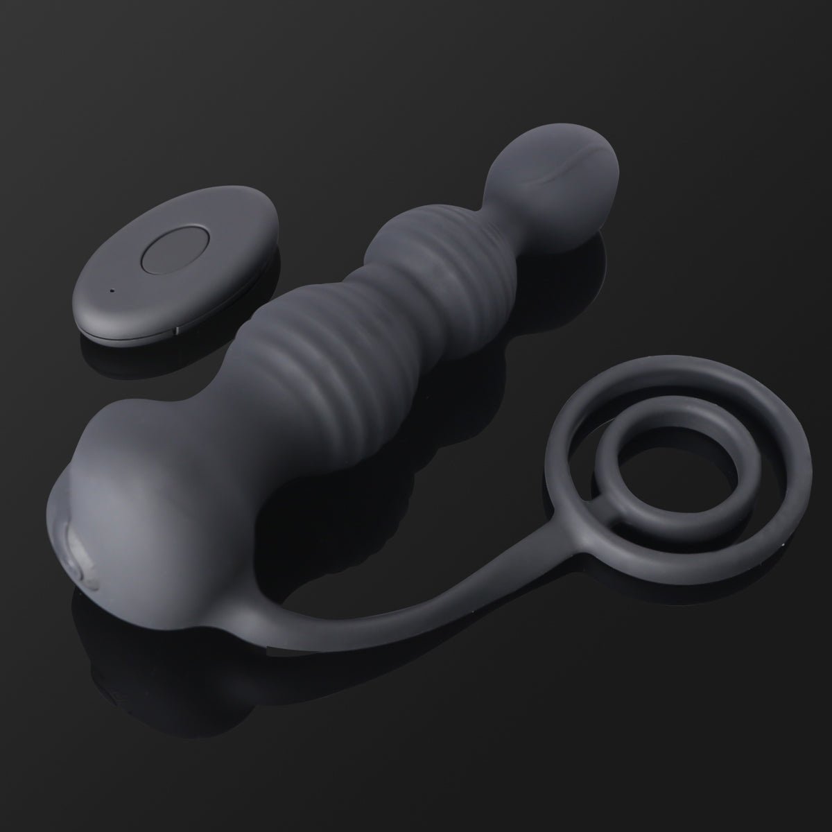 "Man's best friend" - Remote Butt plug + Cock ring - Oxy-shop