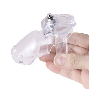 NEW HTV5 Resin Chastity cage - Click & Lock - Oxy-shop