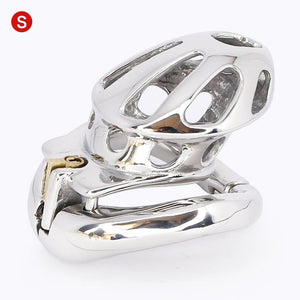 Next Generation locking chastity cage - Steel - Oxy-shop