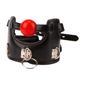 Padded Collar with Ball Gag - Oxy-shop