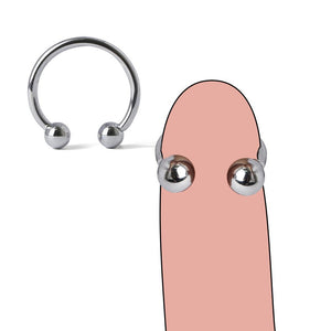 Penis ring 2 Pressure balls - Oxy-shop