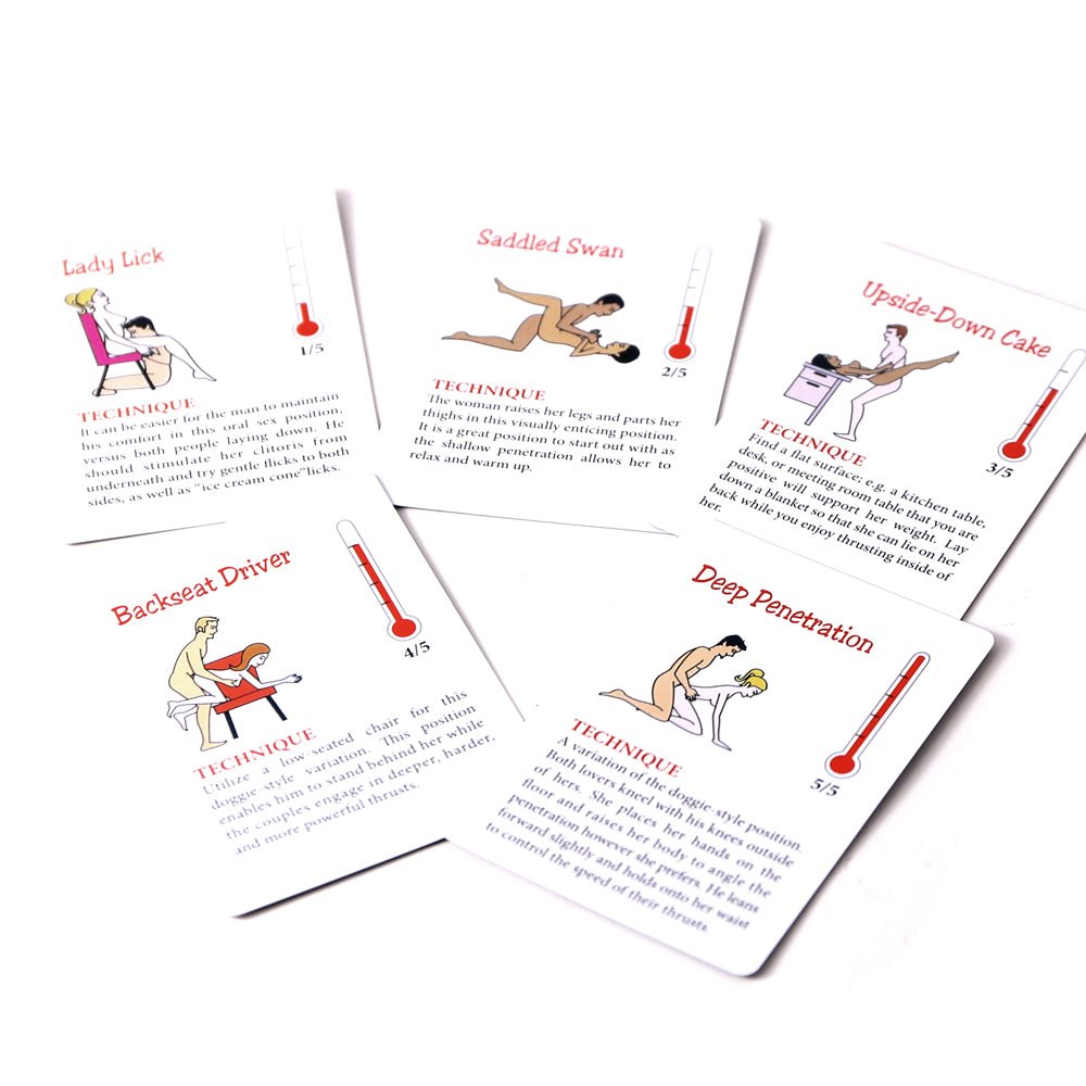 Sex Card Games for Couples - x 3 - Oxy-shop