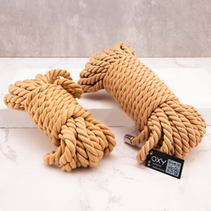 Shibari Bondage Rope, 5-10m - ''The knot'' - Oxy-shop