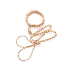 Shibari rope Collar & leash - Bondage gear for restraint and kinbaku - Oxy-shop