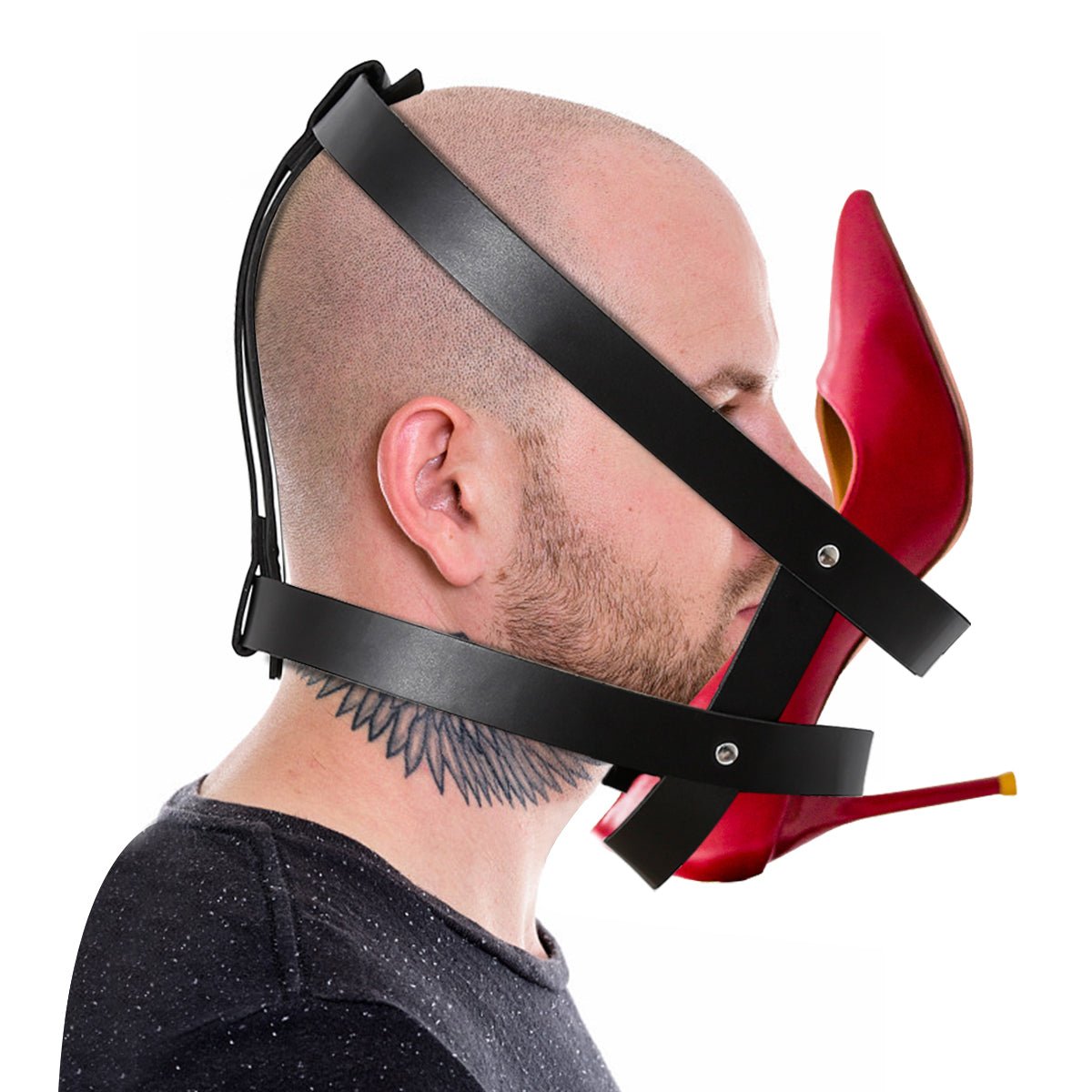 Smelly Shoe Fetish - Restraint head Harness - Oxy-shop
