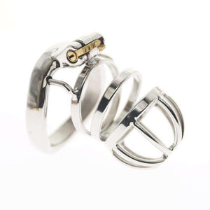 Steel Chastity cage - Short & Standard & Long Sizes - Oxy-shop