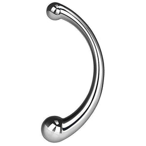 Steel Curved Double end Dildo - Oxy-shop