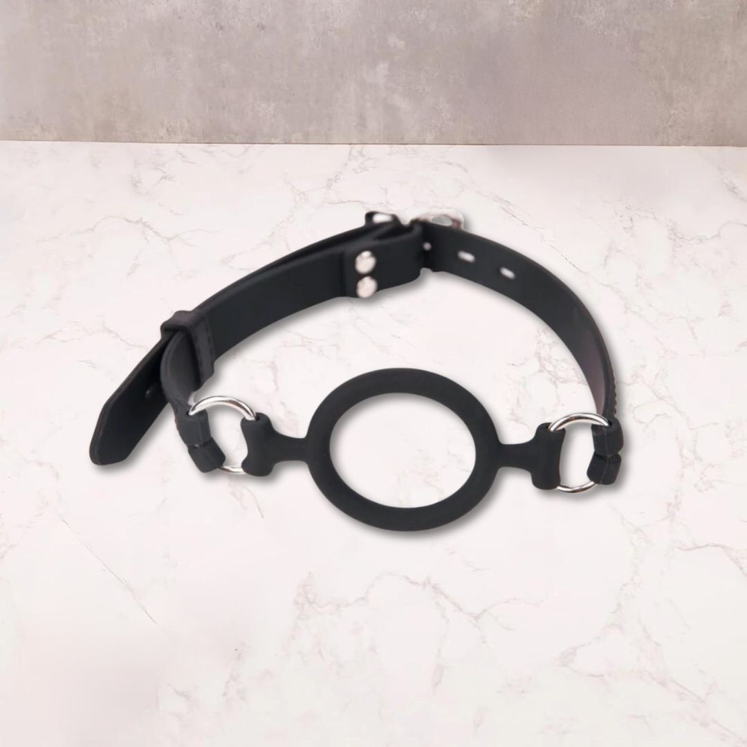 Sturdy O-Ring gag for mouth stuffing - Oxy-shop