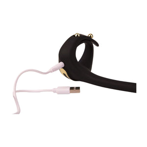 Vibrating Butt Plug and Belt Cock Ring - Oxy-shop