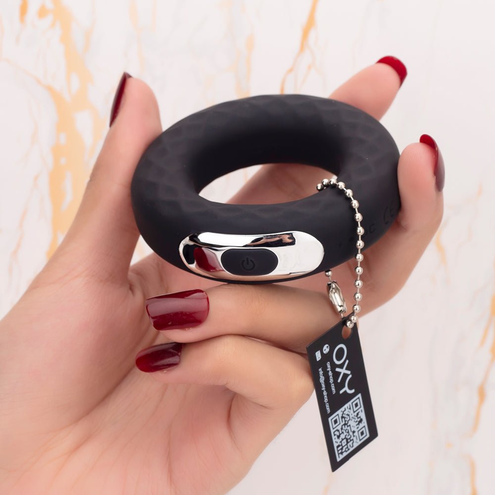 Vibrating Cock Ring - 10 Speeds - Oxy-shop